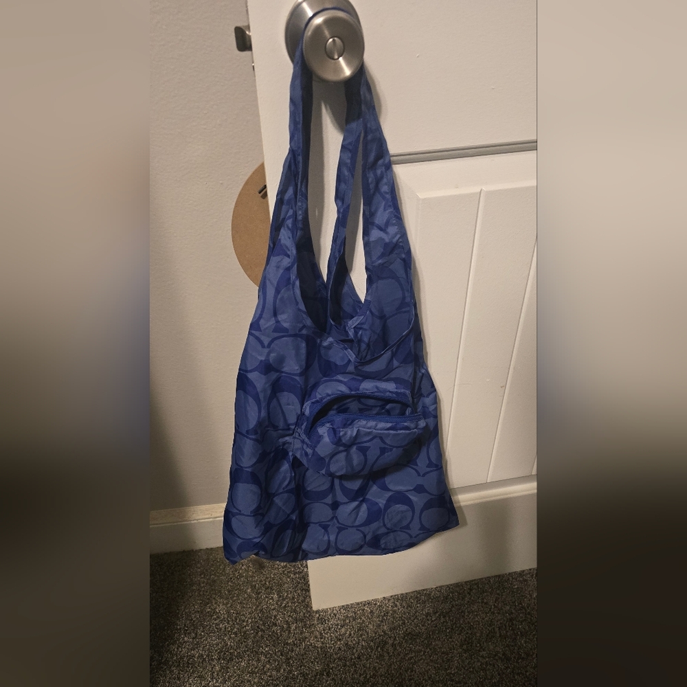 Coach nylon Blue Tote Bag